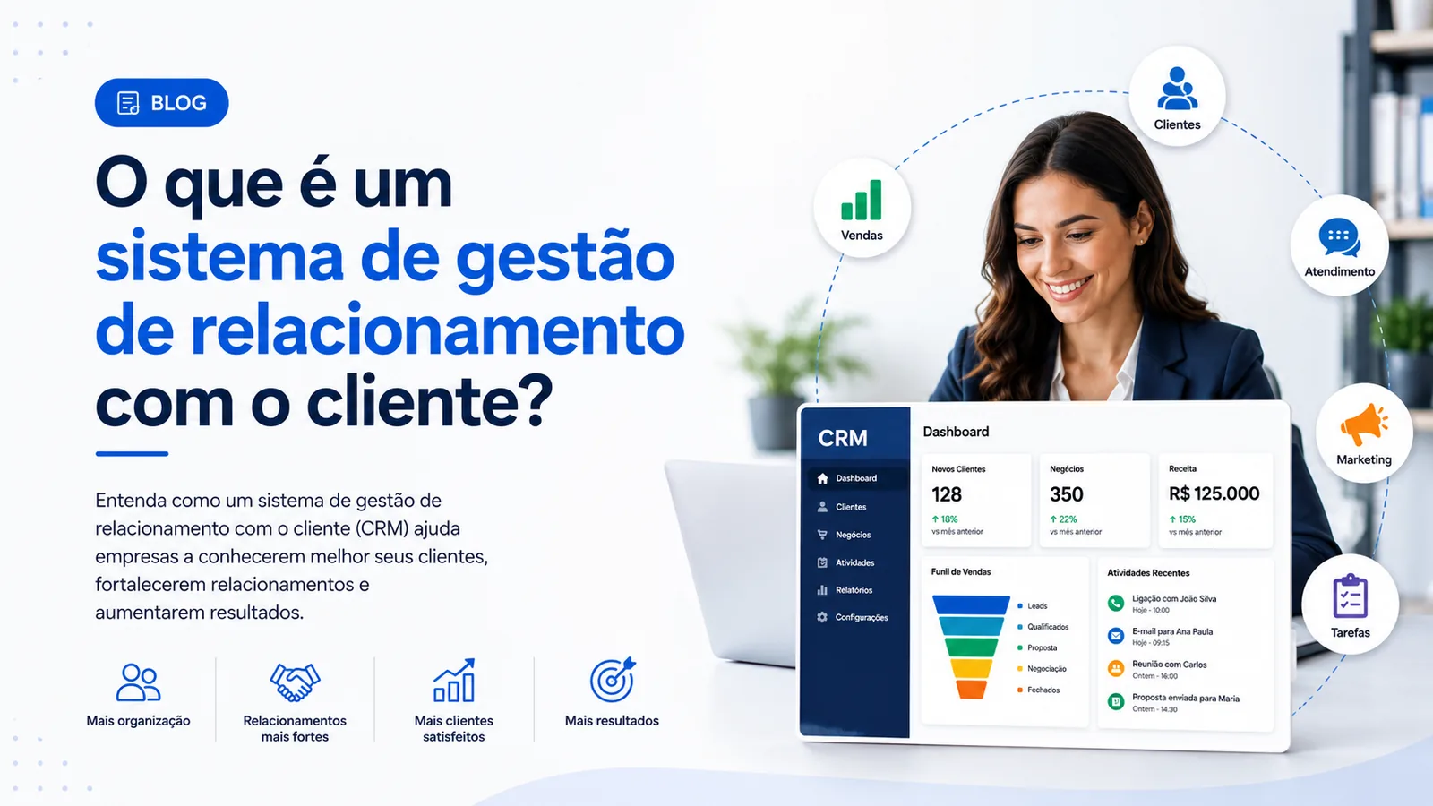 O que é um sistema de gestão de relacionamento com o cliente?